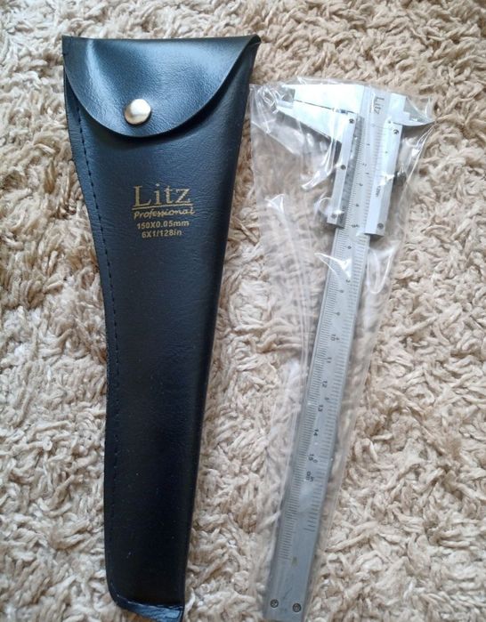 Штангенциркуль канцелярский litz качество штангельциркуль