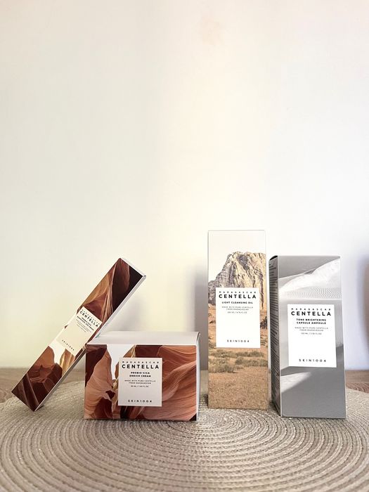 SKIN1004 zestaw kosmetyków. Pełna pielęgnacja.