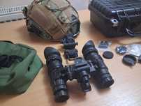 Ночнік Pvs31, gen 3, Бінокуляр Зелений Фосфор