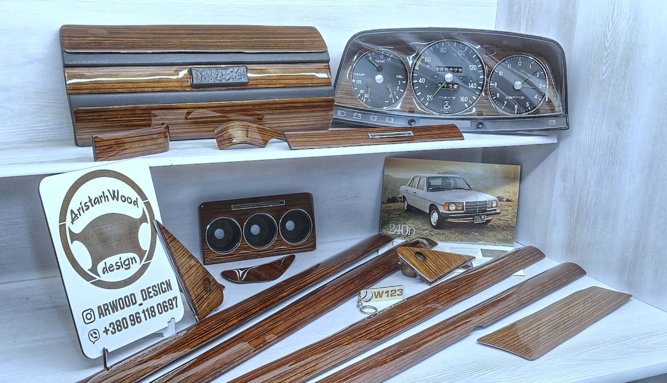 W123, w116, w124, w126, w140 шпонирование элементов салона