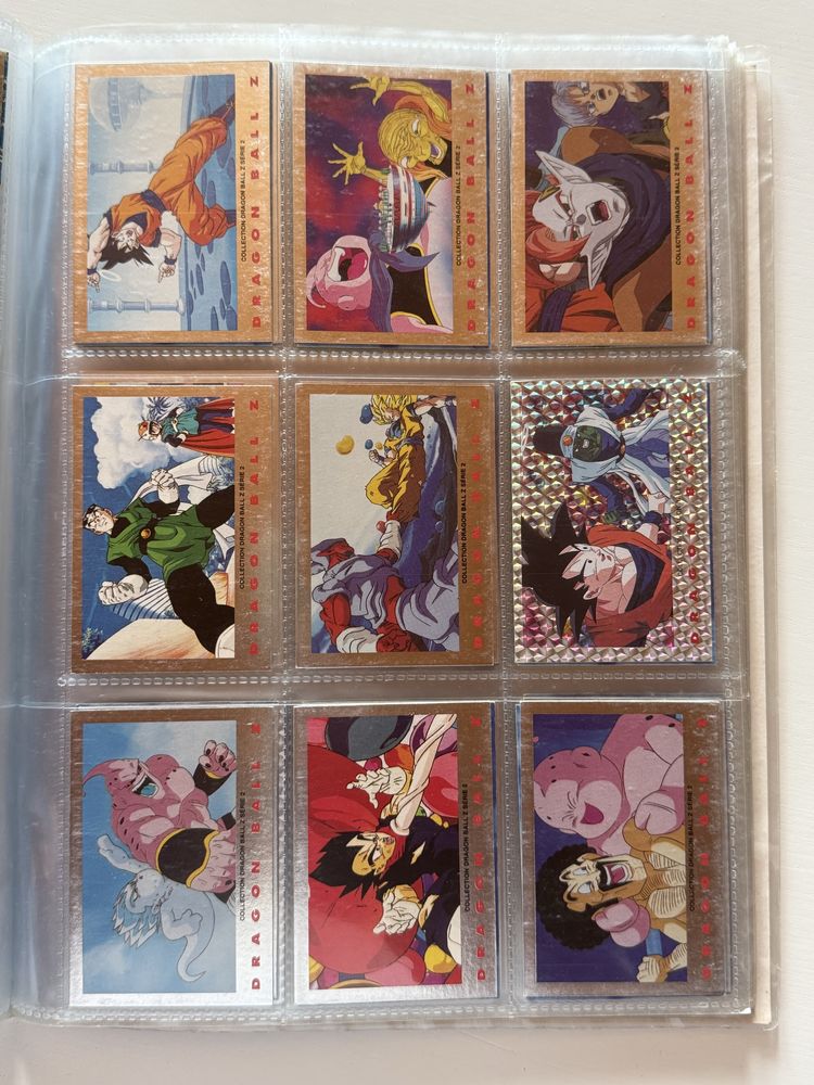 Dragon Ball Z cards Panini Série 2 - Completa