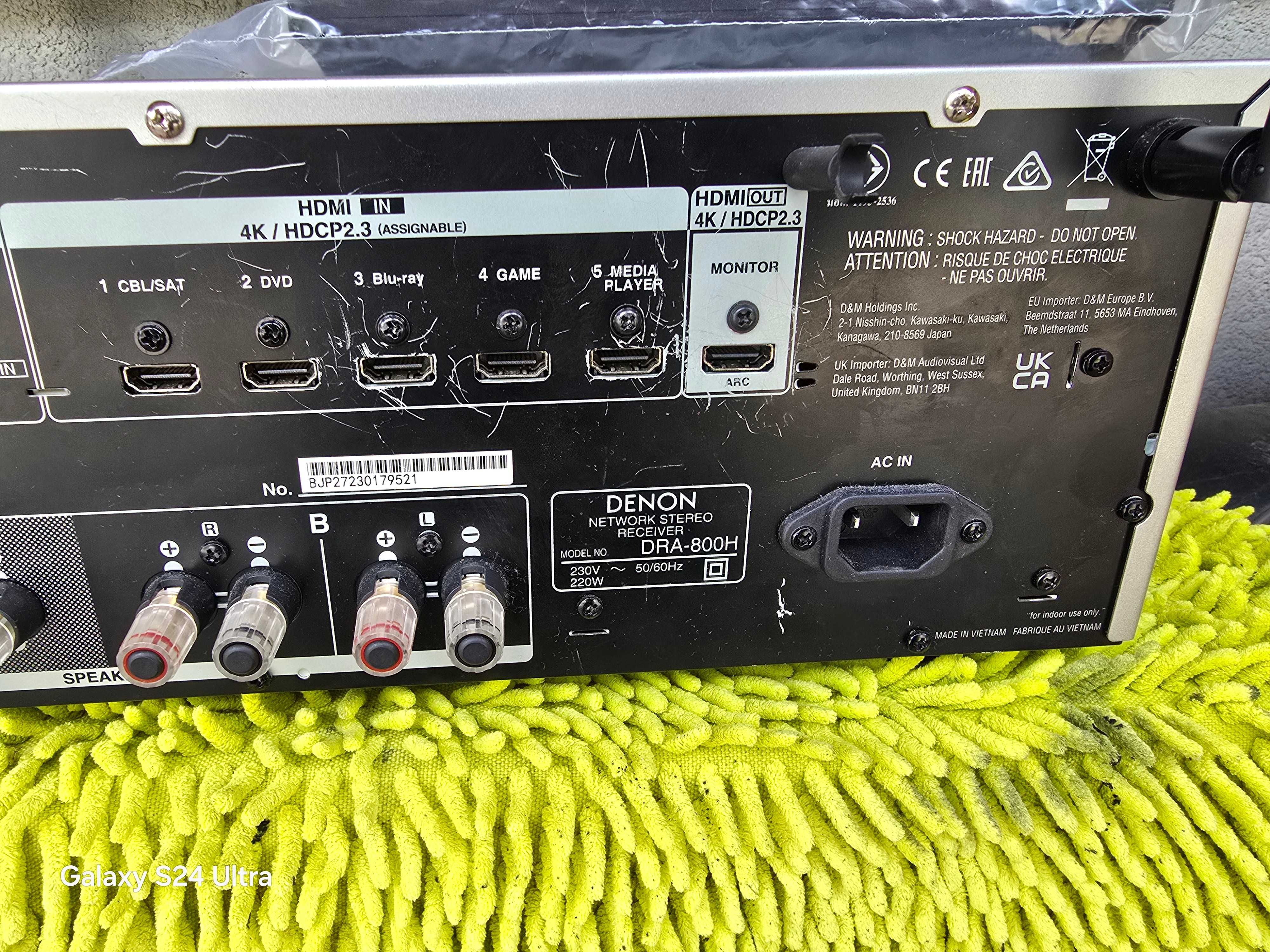 amplituner denon dra800h stereo bluetooth wifi