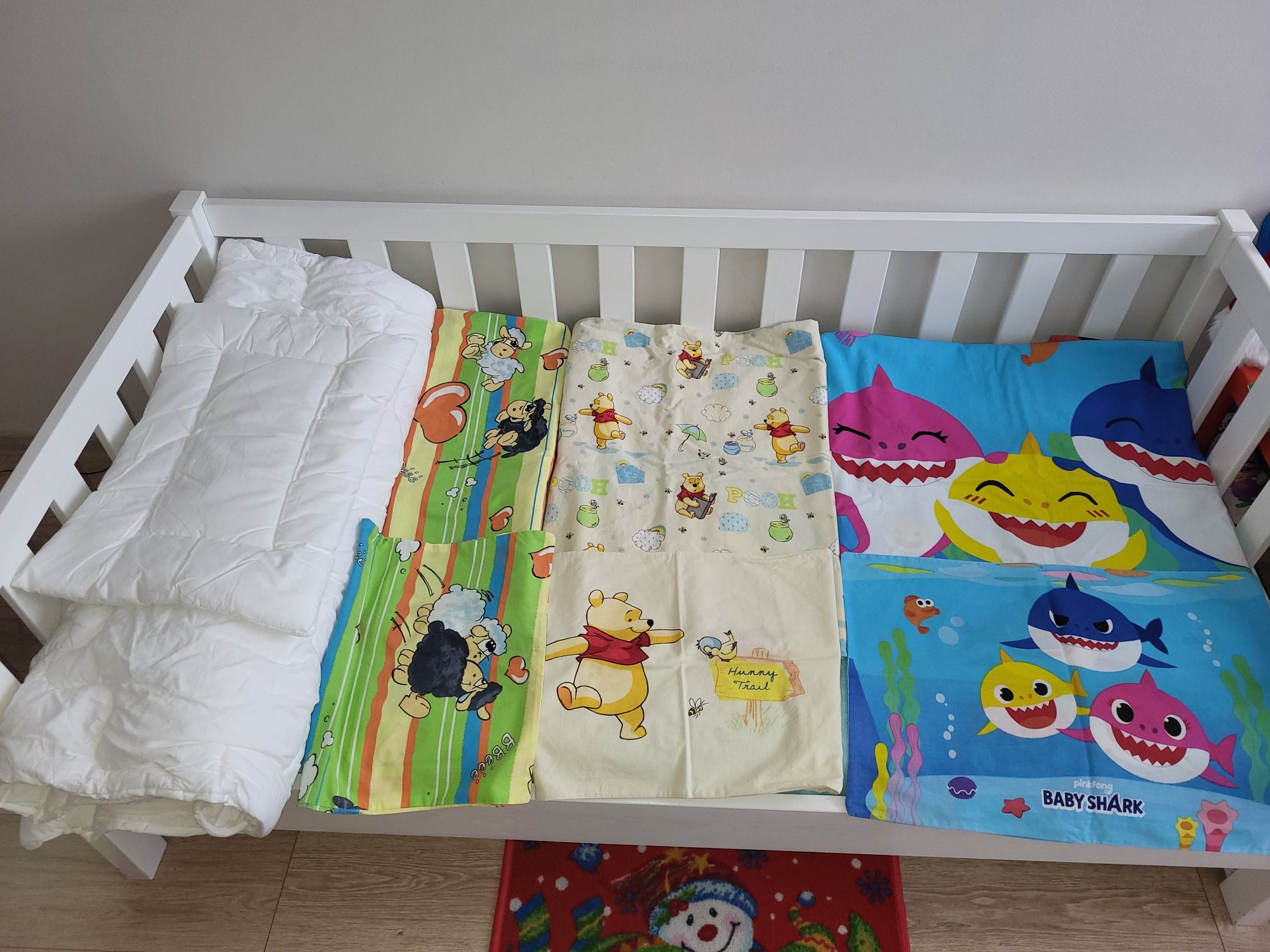 Pościel komplet Pościel dziecięca baby shark baranek owce puchatek