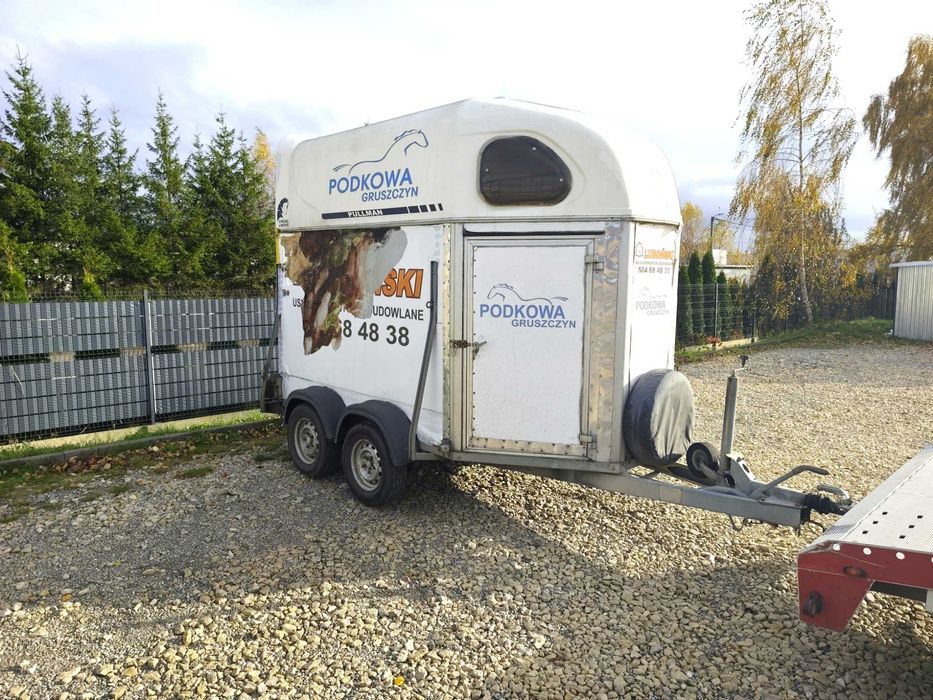 Przyczepa do Koni DEBON * 2009R* Zarejestrowana w Polsce * DMC 2000KG*