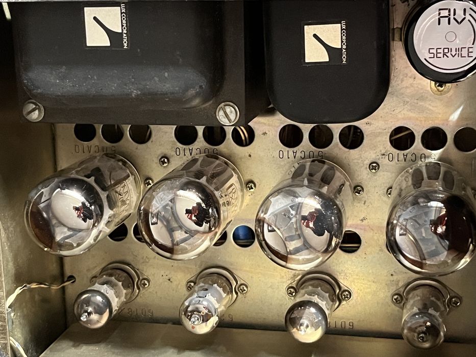 Lampowy wzmacniacz Luxman SQ 38FD po profesjonalnym przeglądzie. Ideał