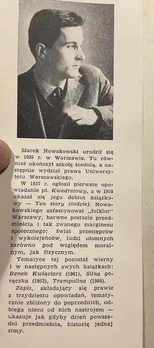 Marek Nowakowski - Gdzie jest droga na Walne? oraz Zapis,.!