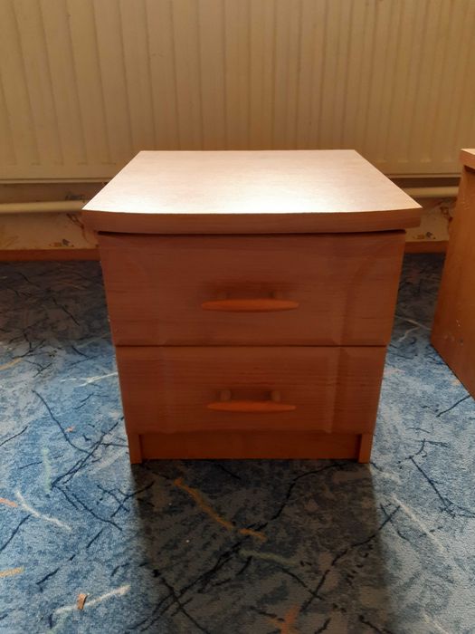 szafka 2 szt. dwie szuflady, zestaw