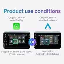 CarPlay & Android Auto Adaptador sem fio