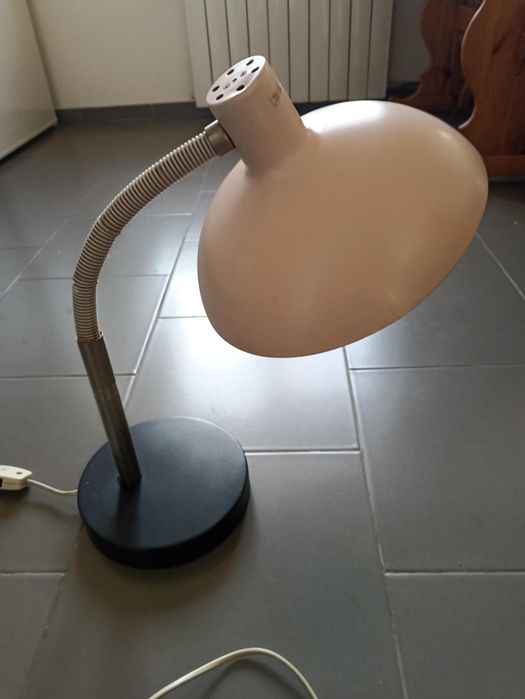 Stara lampka biurkowa PRL retro vintage design
