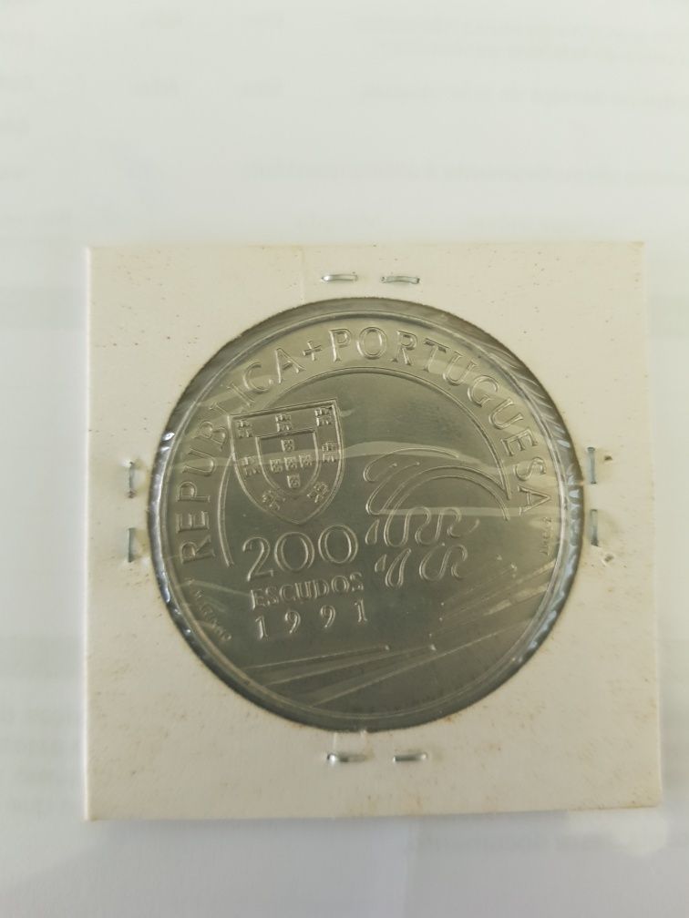 Vendo moeda comemorativa 1991
