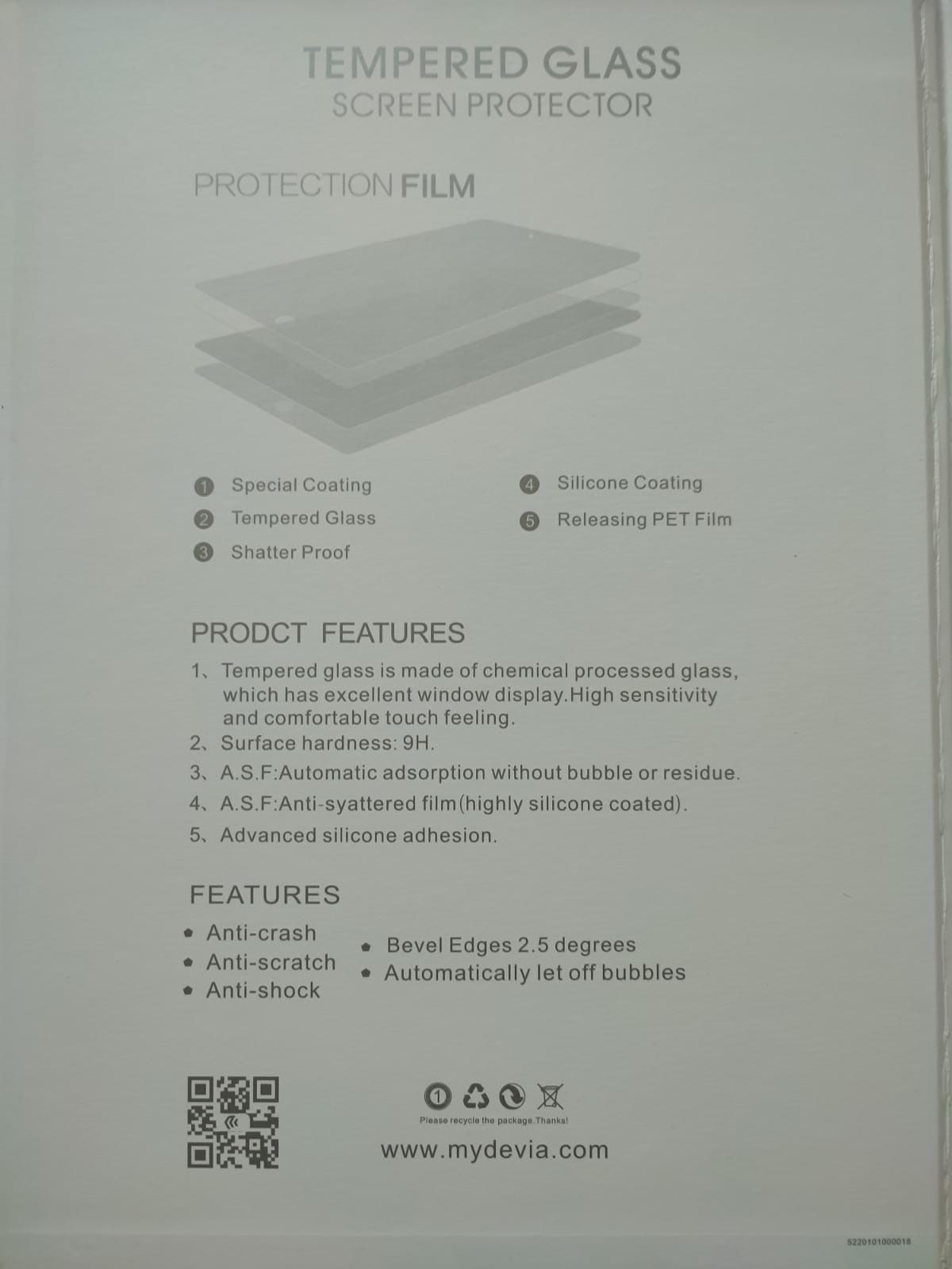 Szkło ochronne dla iPad Pro 12,9" - szkło ahartowane