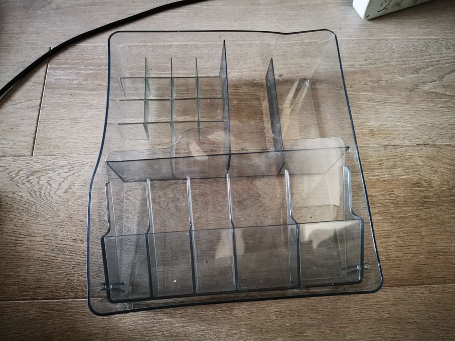 Organizer plastikowy na biurko 32 x 27 x 10 cm