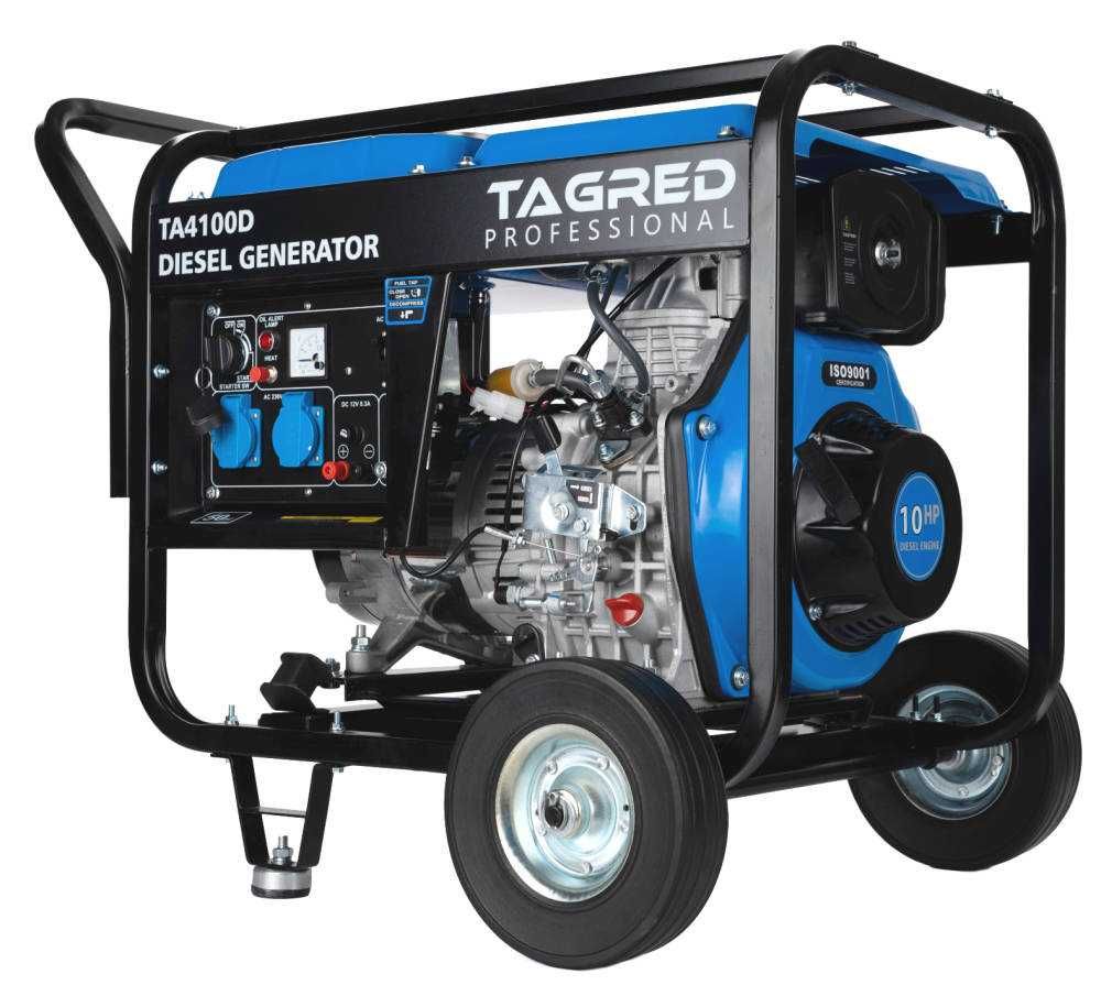 Agregat prądotwórczy Diesel TAGRED 2x230V 4100W TA4100D