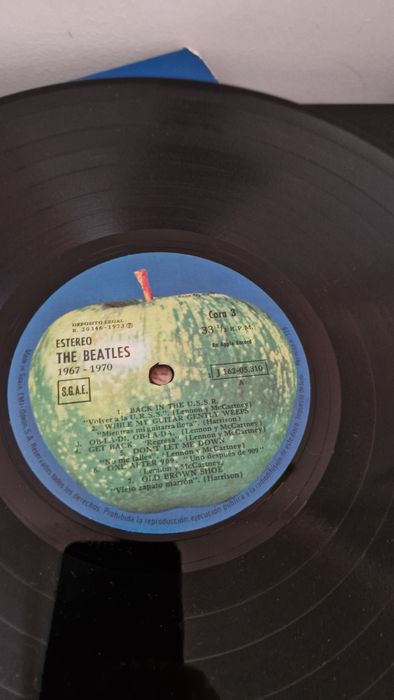 Disco Vinil Duplo Beatles