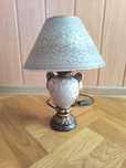 Lampa stołowa ceramiczna w stylu greckim