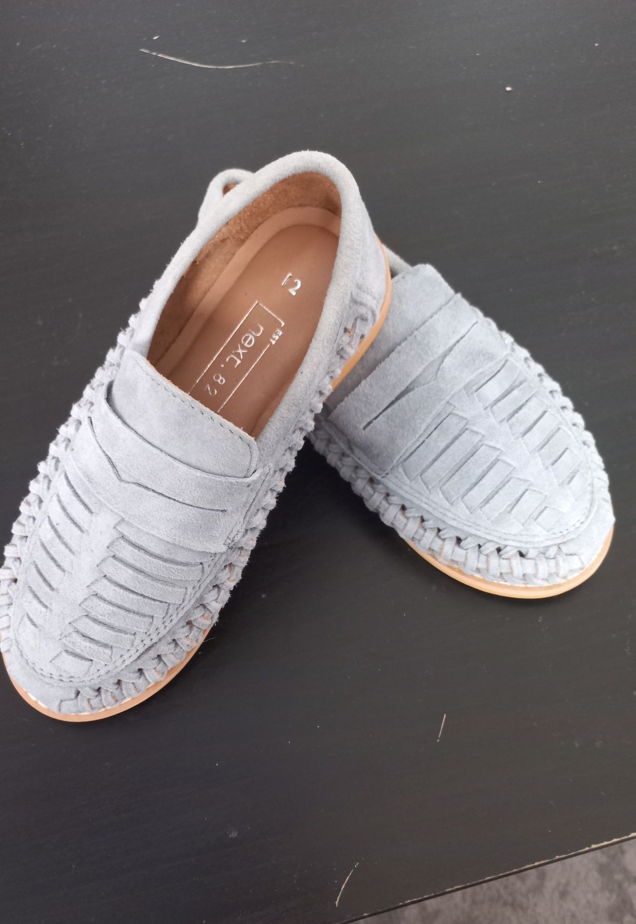 Nowe buty mokasyny skórzane Next Eu 30 uk 12