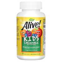 Вітаміни для дітей Nature's Way, Alive! мультивітаміни для дітей 120шт