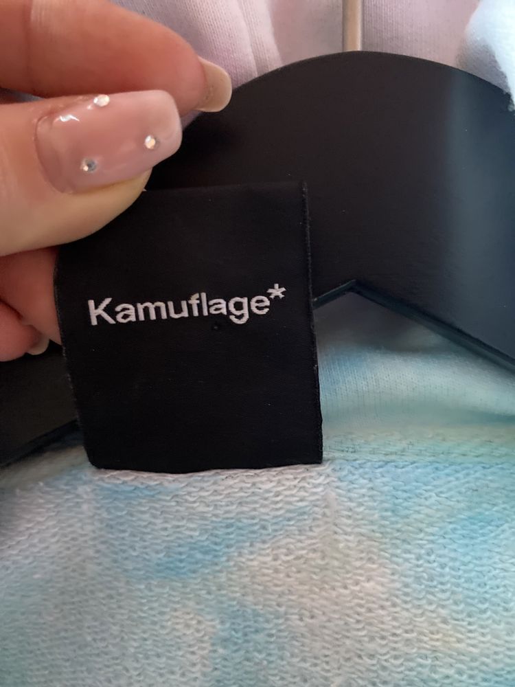 Bluza kamuflage tie dye