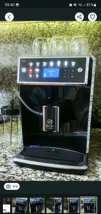 Máquina café Saeco xelsis super automática impecável