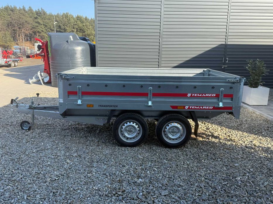 Przyczepka samochodowa TEMARED TRANSPORTER 2515/2 0,75T na kategorię B