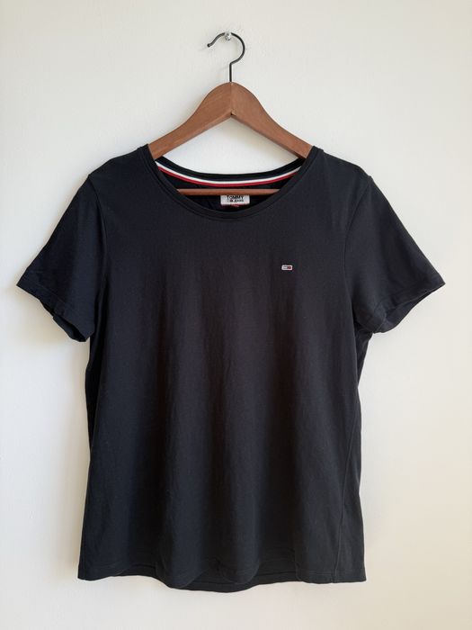 Czarny t-shirt Tommy Jeans