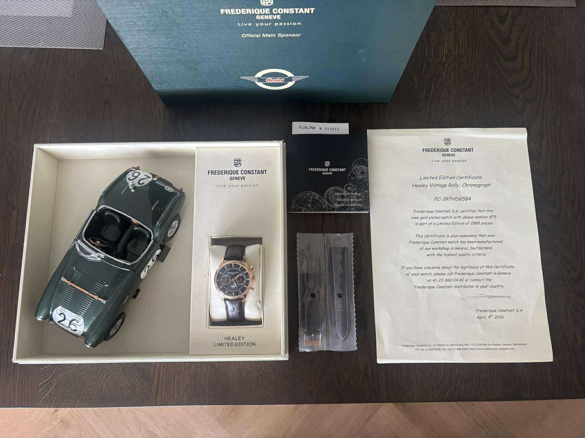 Frédérique Constant Healey | Edycja limitowana | Nienoszony | Full set