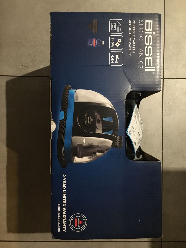 NOWY odkurzacz piorący Bissell Spotclean c3