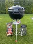 Gril węglowy WEBER Kettle 47cm + komin Weber