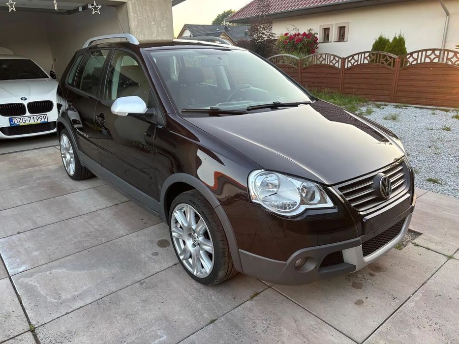 Volkswagen Polo Polo Cross Zadbany BDB Technicznie Książka Serwisowa Zimówki