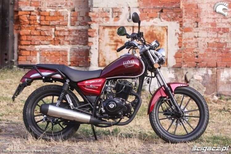 Motocykl Barton Classic 125cm3, kat. A/A1/B-Raty!!