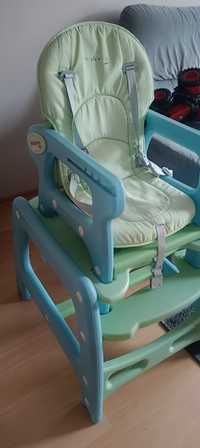 Krzesełko 2 w 1 do karmienia dziecka