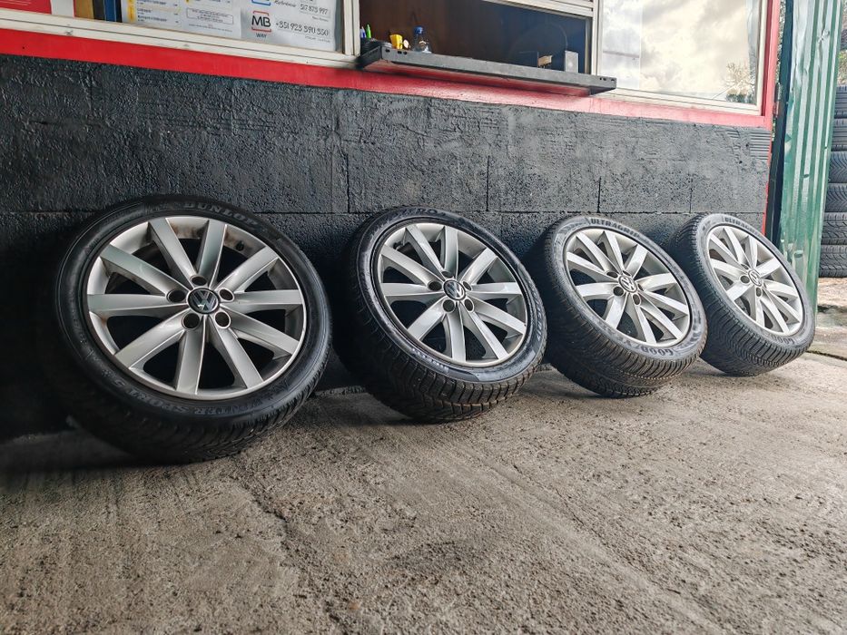 Jantes 17 5x112 com pneus!