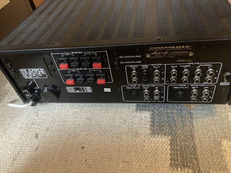 Marantz 1300 DC wzmacniacz po serwisie