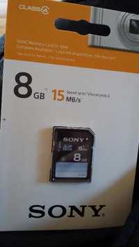 Cartão de memória Sony 8GB