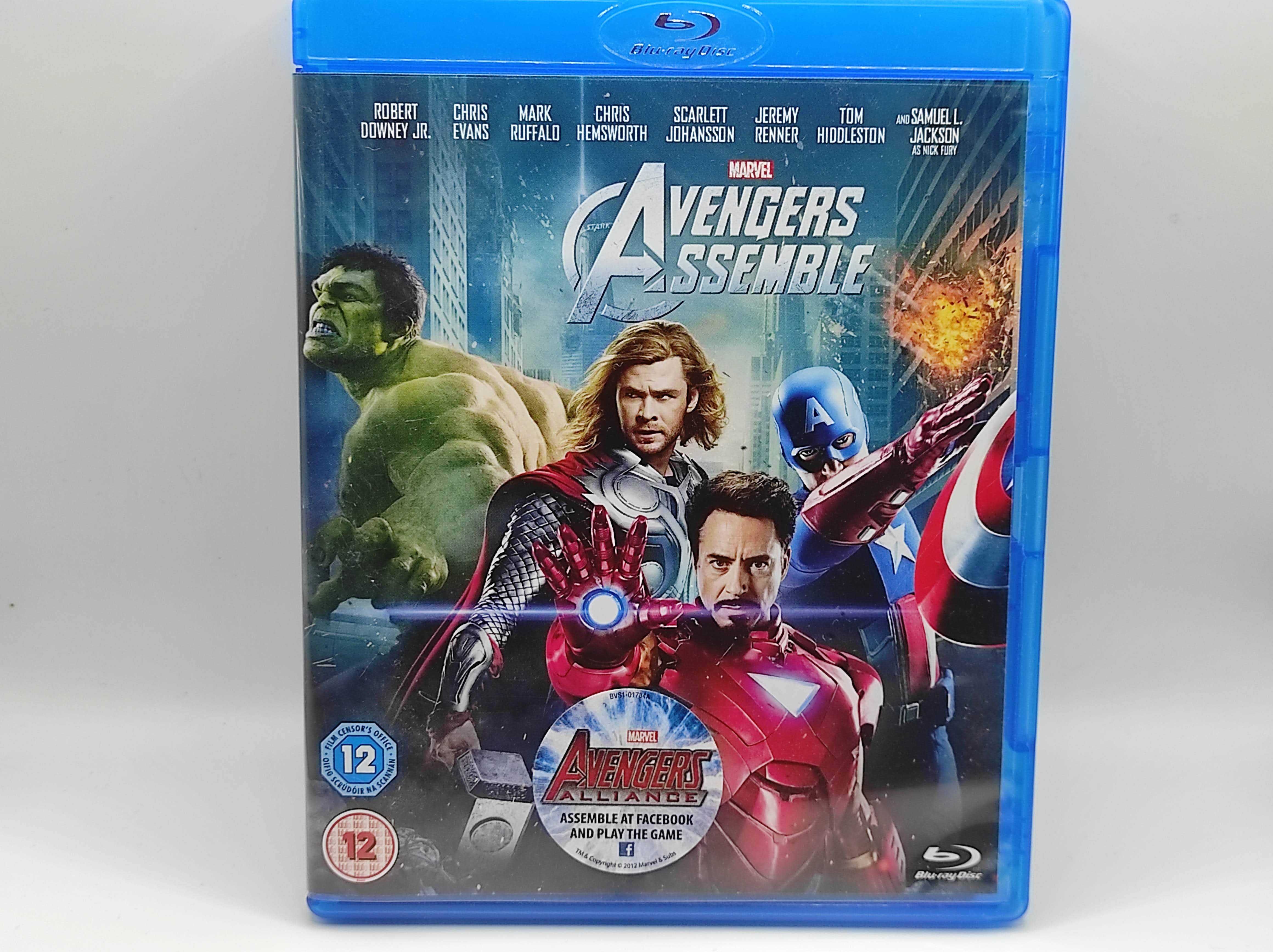Blu-Ray Film Avengers Assemble Marvel