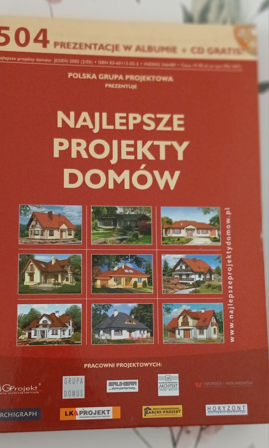 Książka + CD "Najlepsze projekty domów"