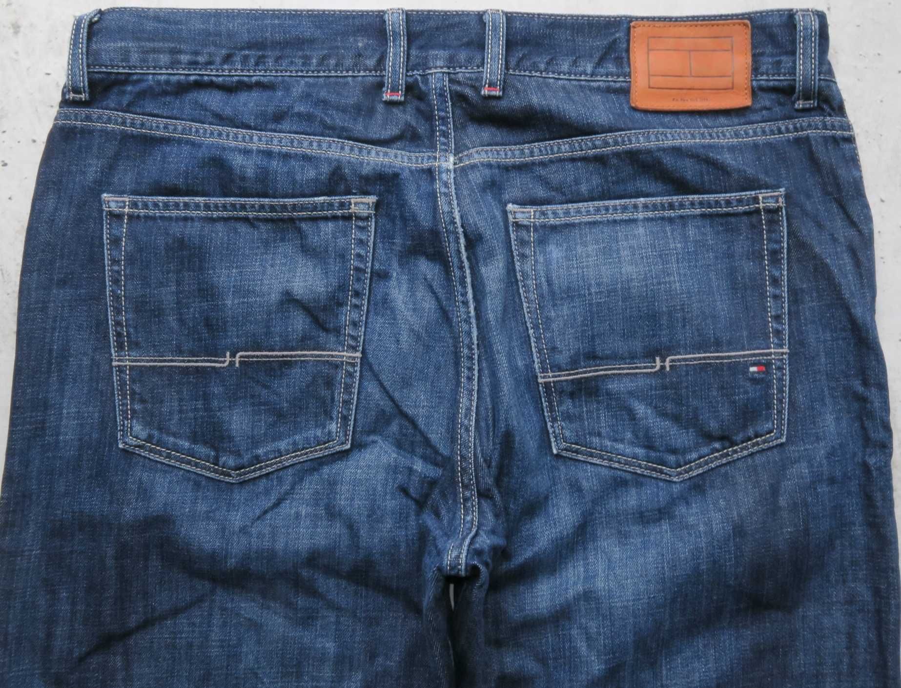 Tommy Hilfiger spodnie jeansowe proste 36/32