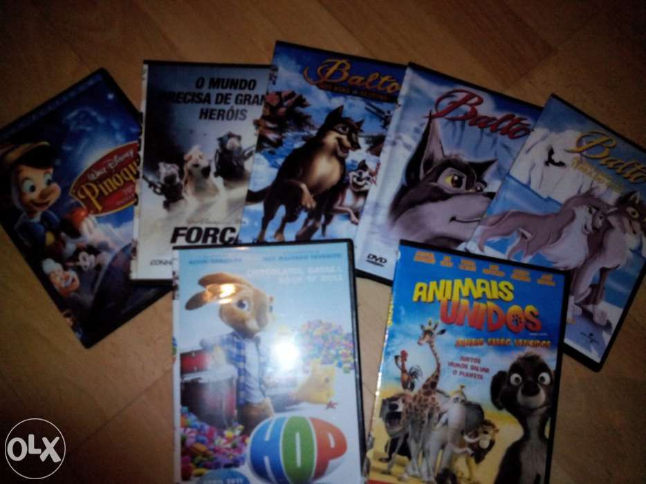 Vários filmes animação