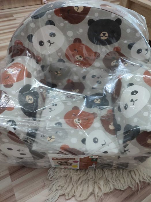 Fotelik piankowy smukee misie