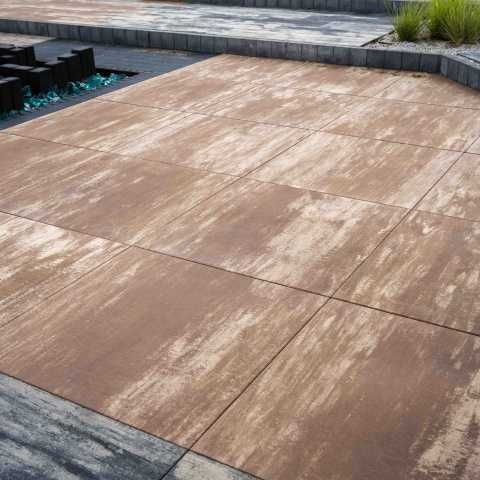 Płyta Tarasowa 80x80cm QUADRI płyty tarasowe chodnikowe Corten