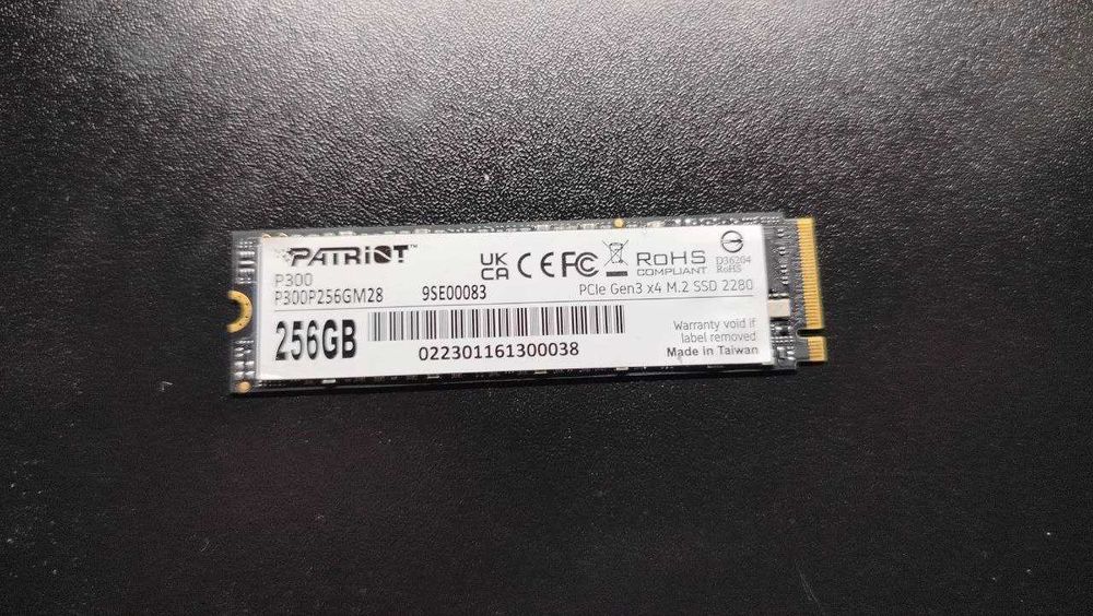 SSD Patriot p300 256gb