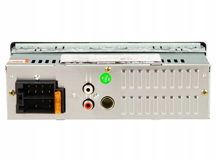 Radio samochodowe bluetooth 5.0 usb sd aux mp3 mikrofon pilot kolory