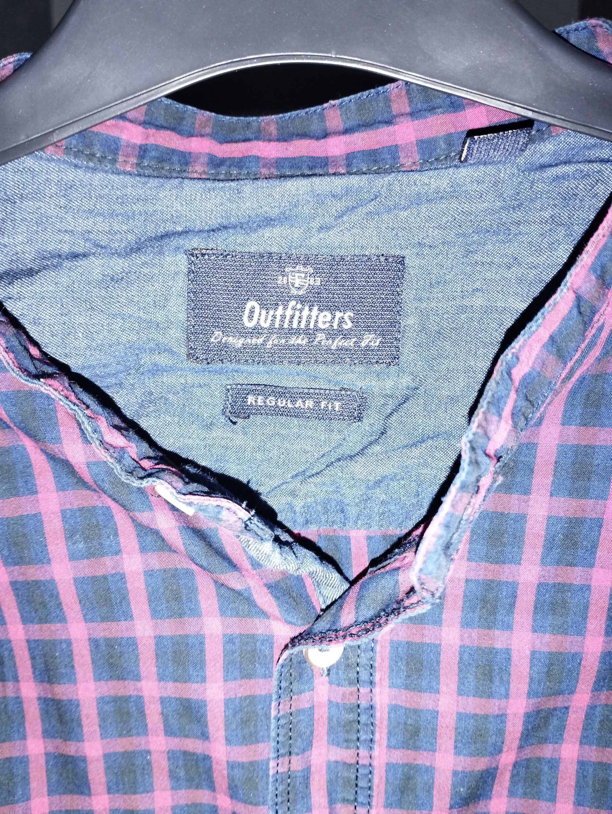 Koszula w kratę, bawełna, Outfitters, M
