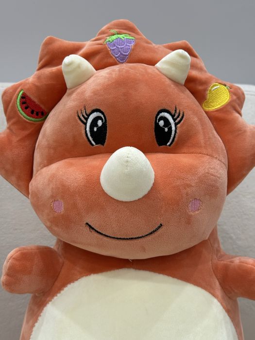 Мʼяка іграшка- пледик динозаврик