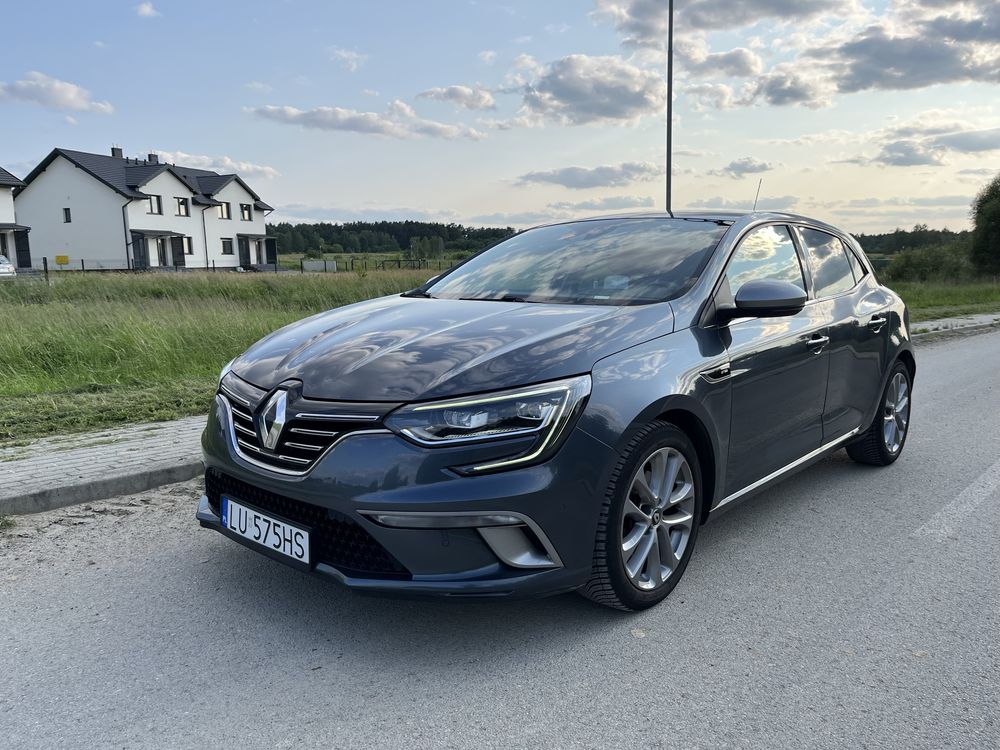Renault Megane 4 GT, AUTOMAT EDC, PL salon, bezwypadkowy- STAN IGŁA