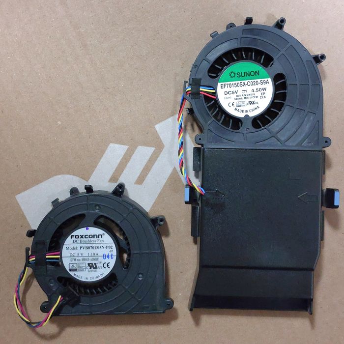 Вентилятор кулер для Dell Optiplex Micro з повітроводом 30xx 50xx 70xx