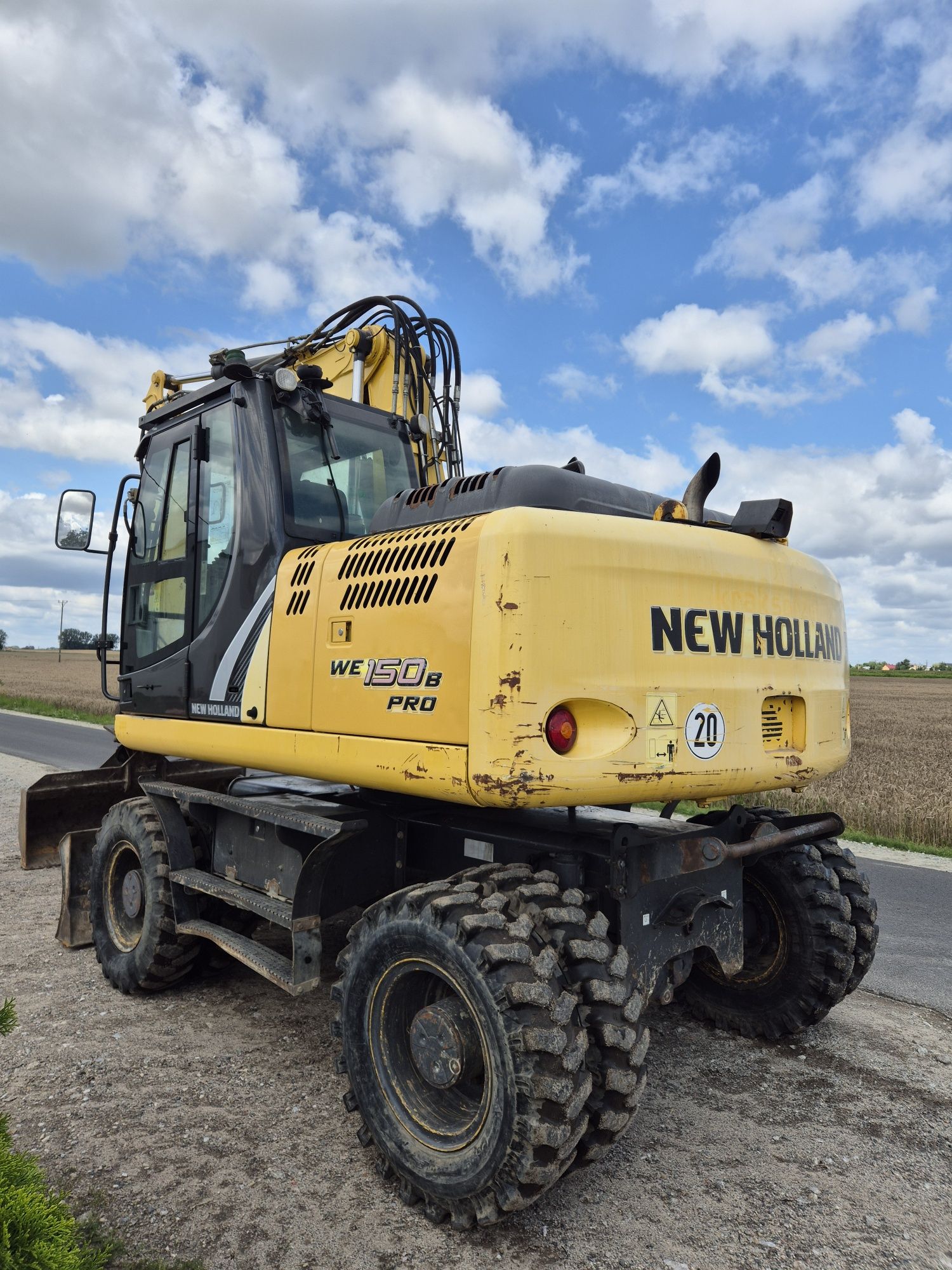 Koparka kołowa New holland WE150B Rok prod. 2014