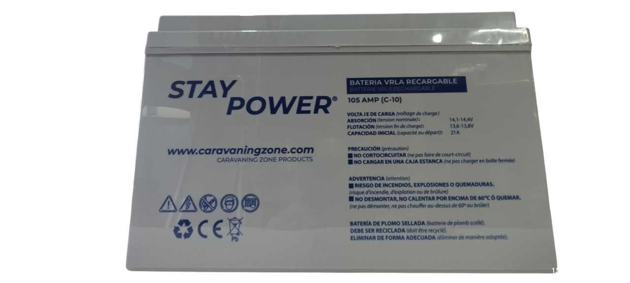 Baterias de Gel/AGM  12V Stay Power (Autocaravana / Campervan)