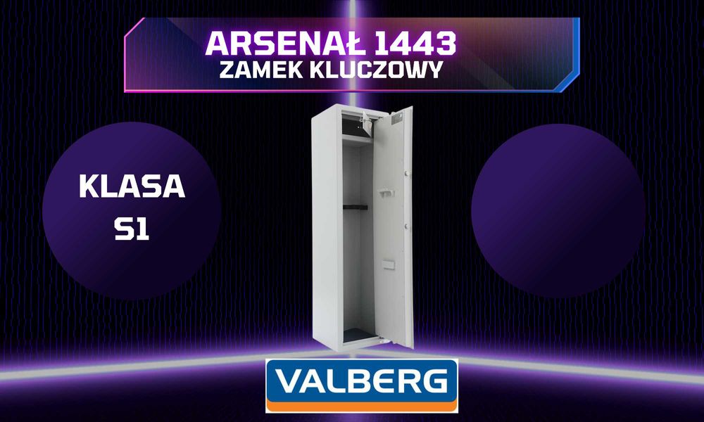 7 luf szafa na broń sejf S1 zamek kluczowy