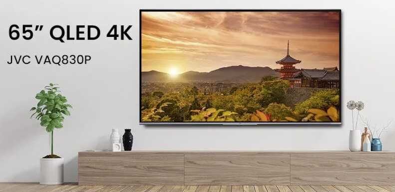 Telewizor QLED JVC LT-65VAQ830P: 4K UHD, Smart Tv, Android, Wifi